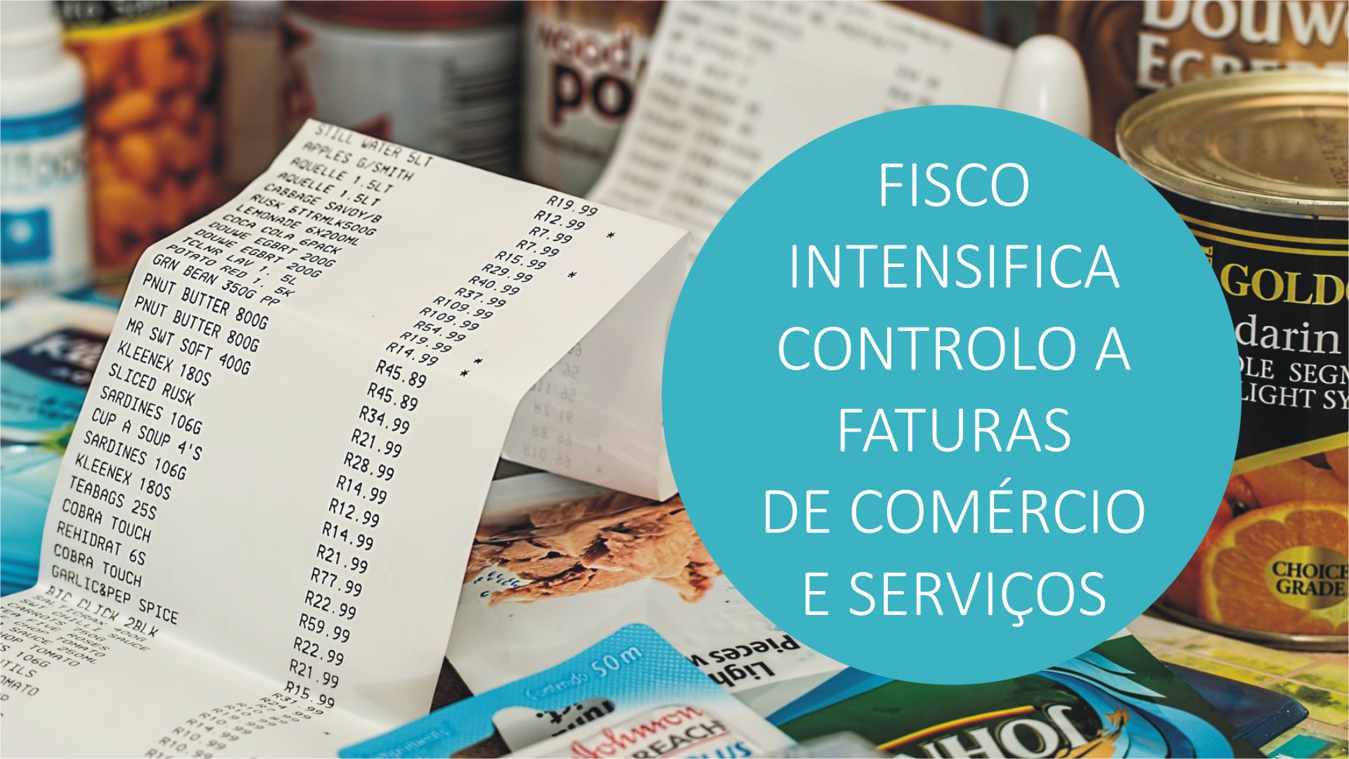 Fisco Intensifica Controlo a Faturas de Comércio e Serviços